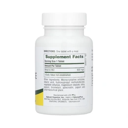 Добавка Betaine Hydrochloride, 90 капсул - Сүрөт 2