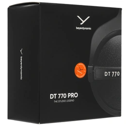 Проводные наушники Beyerdynamic DT 770 PRO 32 Ohms черный - Сүрөт 10