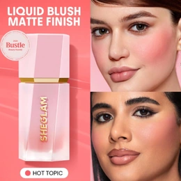 Жидкие румяна для лица Sheglam Color Bloom Liquid Blush тон Hot Topic 5,2 мл - Сүрөт 2