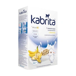 Каша на козьем молоке Kabrita 7 злаков, 180 г - Сүрөт 1