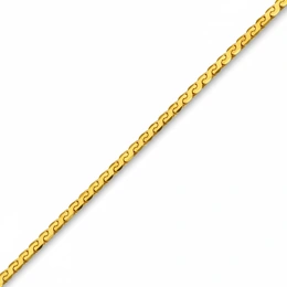 Цепь в желтом золоте, вес 8,40 г, длина 50 см - Сүрөт 2