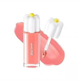 Тинт увлажняющий для губ Amuse Dew Tint, Тон 04 Pomelo nude, 4 г - Сүрөт 1