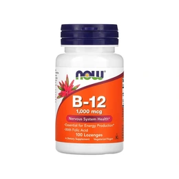 Витамин B12 Now Foods 1000 мкг, 100 пастилок - Сүрөт 1