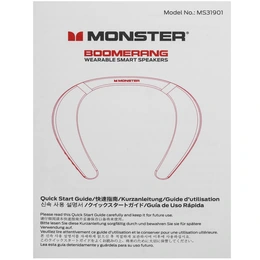 Портативная колонка MONSTER Boomerang черный - Сүрөт 10