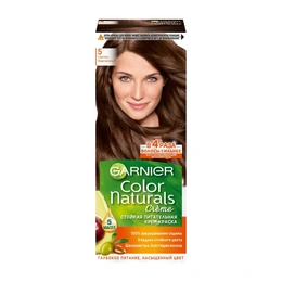 Краска для волос Светло-каштановый Garnier Color naturals 5 - Сүрөт 1