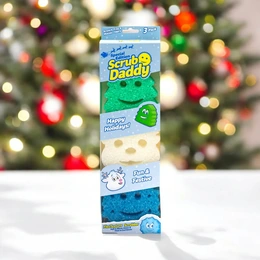 Губка Scrub Daddy Зимняя Коллекция 3 шт - Сүрөт 2