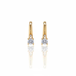 серьги в красном золоте 585, 2,99 грамм - Сүрөт 1