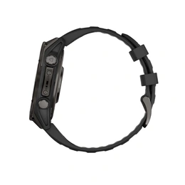 Смарт-часы Garmin Fenix 8 47 мм, Amoled Sapphire Carbon Gray DLC Titanium, черный - Сүрөт 2