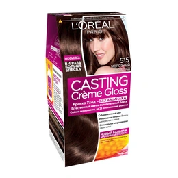Краска для волос Морозный шоколад оттенок 515 Casting Creme Gloss L'Oreal Paris, 180 мл - Изображение 1