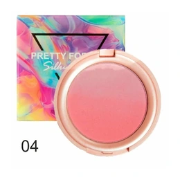Компактные румяна Silky Rouge Novo, тон 4 Холодный розовый - Сүрөт 1