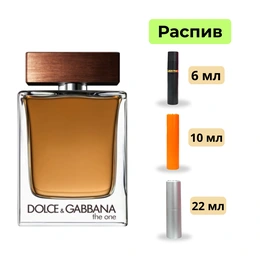 Туалетная вода Dolce & Gabbana The One men - Сүрөт 1