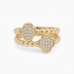 Кольцо в желтом золоте 585, размер 16, вес 2,86 г - Сүрөт 1