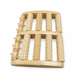 Деревянный антицеллюлитный массажер, мадеротерапия - Сүрөт 1