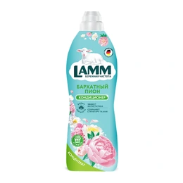 Кондиционер для белья Бархатный пион Lamm, 1 л - Сүрөт 1