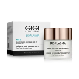Крем увлажняющий Bioplasma Moisturizer Supreme SPF 17 GiGi, 50 мл - Сүрөт 1