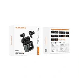 Наушники Borofone BW67 Gorgeous true wireless ANC+ENC (Metal) - Сүрөт 5