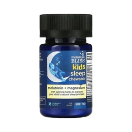 Жевательные таблетки Mommy’s Bliss Melatonin + Magnesium Kids Sleep, 35 таблеток - Сүрөт 2