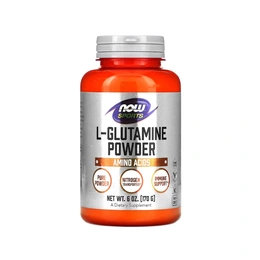 Глютамин Now L-Glutamine, 170 г - Сүрөт 1