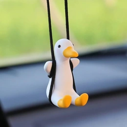 Подвесная фигурка Утка на качелях - Сүрөт 2