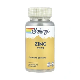 Добавка Solaray Zinc, 100 капсул - Сүрөт 1
