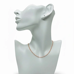 Цепь в красном золоте 585, вес 3 г - Сүрөт 1