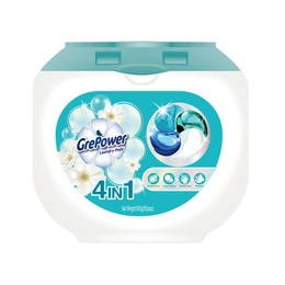 Капсулы для стирки 4в1 Liby GrePower, 50 шт по 12 г - Сүрөт 1