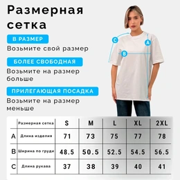 Футболка женская базовая "Девочки! Помните!", белая - Сүрөт 3