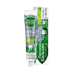 Зубная паста Лесной Бальзам Профилактическая с экстрактом Алоэ-Вера, 75 мл - Сүрөт 1