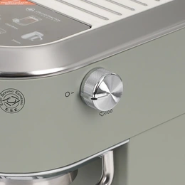 Кофеварка рожковая Delonghi Dedica Duo EC890.GR зеленый - Сүрөт 5