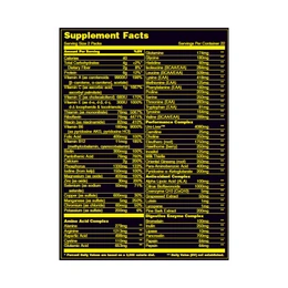 Мультивитаминный комплекс Universal Nutrition Animal Pak, 44 пакетика - Сүрөт 2