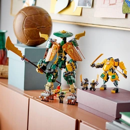Конструктор Lego Ninjago Мехи команды ниндзя Ллойда и Арина - Сүрөт 2