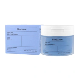 Гелевые тонер-пэды с ледниковой водой Cera-nol Gel Toner Pads Biodance, 60 шт, 140 г - Сүрөт 1