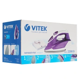 Утюг Vitek VT-8308 VT фиолетовый - Сүрөт 6