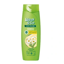 Шампунь с экстрактом ромашки Wash & Go, 180 мл  - Сүрөт 1