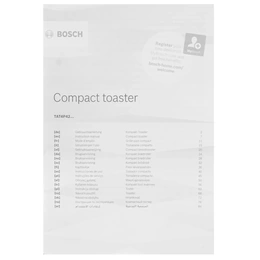 Тостер Bosch DesignLine TAT4P424 красный - Сүрөт 7