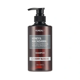 Шампунь Kundal Honey&Macadamia Balancing Cherry Blossom, 500 мл - Сүрөт 1