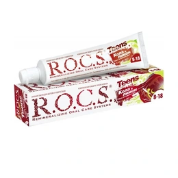 Зубная паста R.O.C.S. Teens Вкус активного дня Кола и Лимон, 74 г - Сүрөт 1
