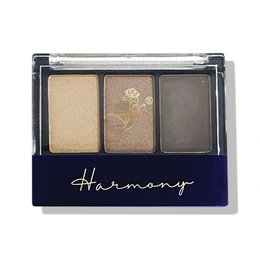 Тени для век 3-цветные Ffleur E193 Harmony, 5 г - Сүрөт 1