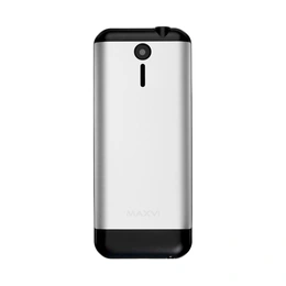 Мобильный телефон Maxvi X10i, серебристый - Сүрөт 2