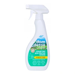 Средство для мытья поверхностей Жидкая сода Dom Detox, 500 мл - Сүрөт 1