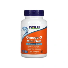 Добавка Omega-3 Mini Gels, 180 капсул - Сүрөт 1
