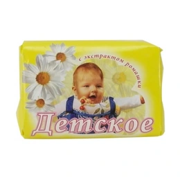 Мыло Детское с экстрактом ромашки, 150 г - Сүрөт 1