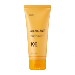 Пенка для умывания Medicube Kojic Acid Turmeric Toning Cleanser с экстрактом куркумы 120 мл - Сүрөт 1