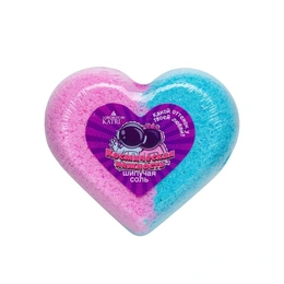 Бурлящая сердечко для ванн Laboratory Katrin космическая нежность, 110 г - Сүрөт 1