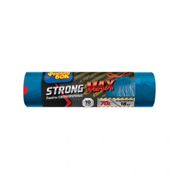 Пакеты для мусора Фрекен Бок Strong MAX с затяжкой 70 л, 10 шт - Сүрөт 1