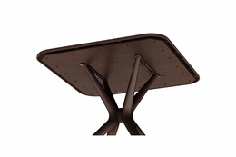 Стол Sheffilton SHT-TU30/TT30 83/83 коричневый 83х83х76 см - Сүрөт 3