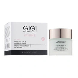 Крем для жирной кожи Vitamin E Hydratant cream Oil Free SPF-20 Gigi, 50 мл - Сүрөт 1