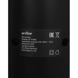Вентилятор Aceline SF-1970RC черный - Сүрөт 5
