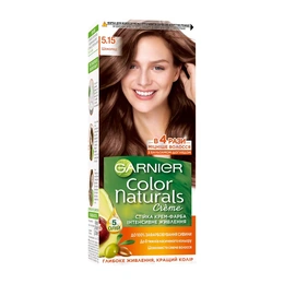 Краска для волос Оттенок 5.15 Шоколад Garnier Color Naturals, 110 мл - Сүрөт 1