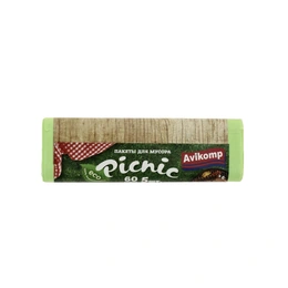 Пакеты для мусора 60 л Picnic, 5 шт  - Сүрөт 1